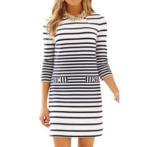 Lilly Pulitzer Navy & White striped dress